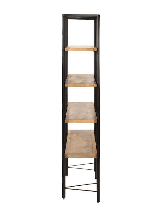 Βιβλιοθήκη Ξύλο Μάνγκο 160x35x160εκ.