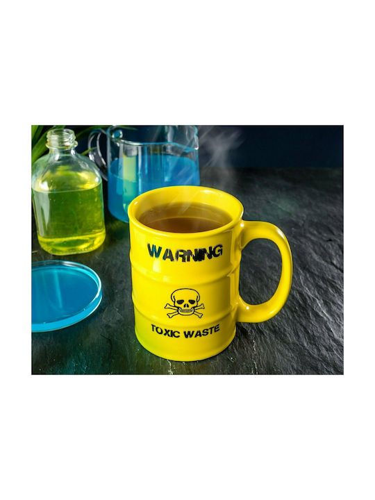 Toxic Waste Κούπα Κεραμική Κίτρινη 450ml