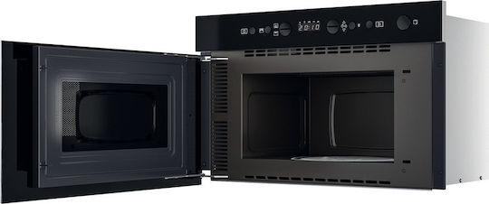 Whirlpool Εντοιχιζόμενος Φούρνος Μικροκυμάτων με Grill 22lt Inox