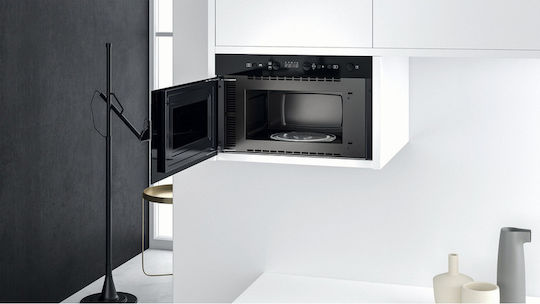 Whirlpool Εντοιχιζόμενος Φούρνος Μικροκυμάτων με Grill 22lt Inox