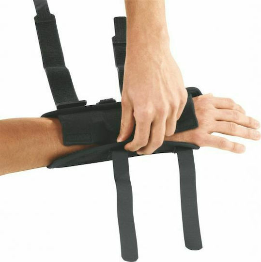 Ortholand Polfit Wrist 19 Νάρθηκας Καρπού 20cm Αριστερής Πλευράς με Αντίχειρα σε Μαύρο Χρώμα
