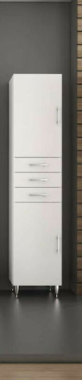 Drop Classic III Badezimmersäule Boden H40xB32xH184cm Weiß