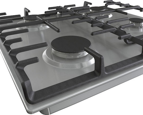 Gorenje Εστία Υγραερίου Αυτόνομη Inox 60x52εκ. Ασημί