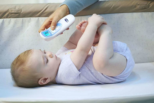 Chicco Thermo Family Υπέρυθρο Θερμόμετρο Μετώπου Κατάλληλο για Μωρά Γαλάζιο