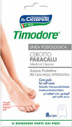 L'Officinale del Dottor Ciccarelli Corn Pads For Soft Corns Between Toes Klein 6Stück