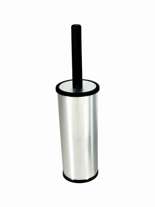 E-1942 Plastic Toilet Brush Black Silver