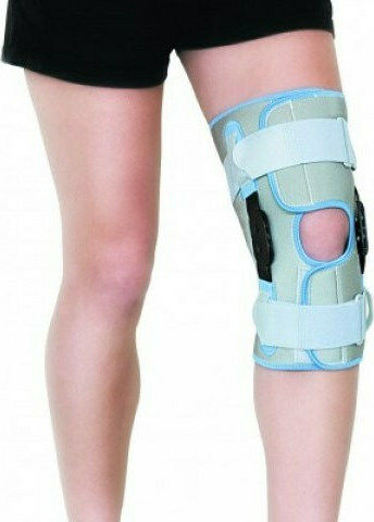 Vita Orthopaedics 06-2-065 Knee Brace with Hole & Pads Gray