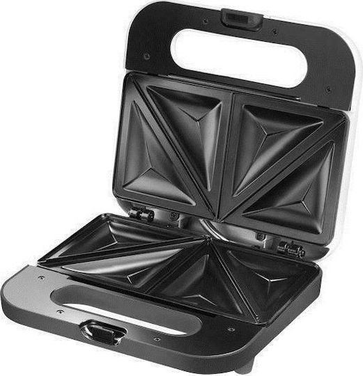 Amica SMK2011 Sandwichmaker für for 2 Sandwiches Sandwiches 750W Weiß
