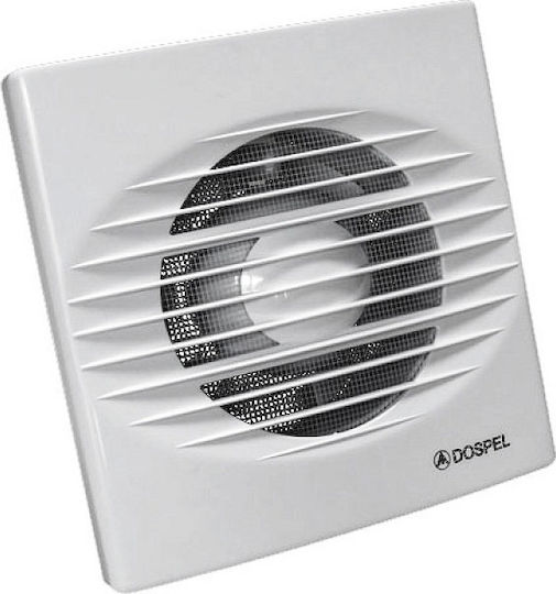 Dospel Rico 100 WCH Wall-mounted Ventilator Bathroom 100mm White