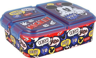 Stor It's a Mickey Thing Kids Lunch Plastic Box Multicolour