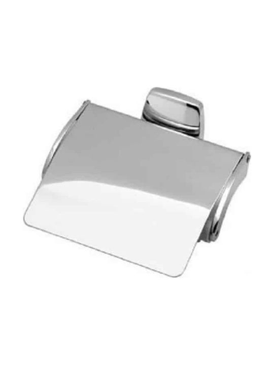 Gloria Motel Metallic Paper Holder Wall Mounted Silver