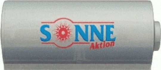 Sonne Solar Water Heater Tank 120lt Glass Triple Energy