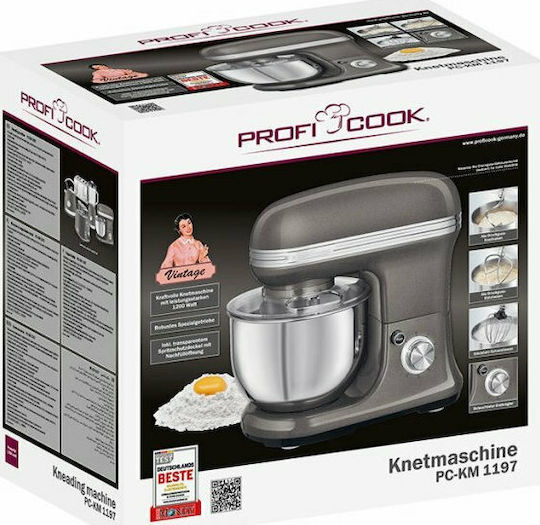 Profi Cook PC-KM 1197 Standmixer 1200W 5Es