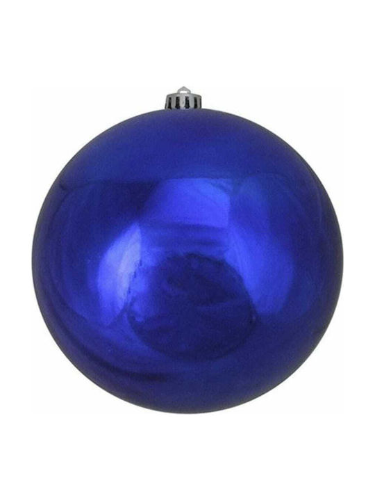 Iliadis Weihnachtshänger Kugel Ornament Glas Blau 4cm Set 12Stück