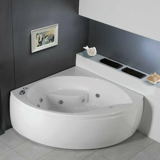 Carron Bathrooms Tranquility CRN Cadă de baie colț Acrilic 130x130cm