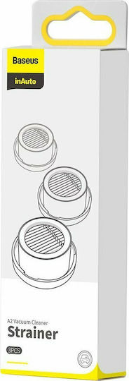 Baseus Filter Hepa Stabstaubsauger Kompatibel mit Baseus 3Stück