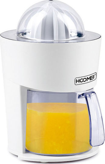 Hoomei Electric Juicer 40W with 800ml Capacity Inox White