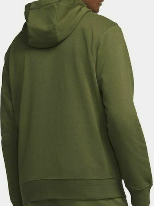 Nike Sportswear Club Men's Sweatshirt with Hood and Pockets Khaki