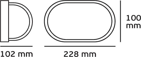VK Lighting Στεγανή Χελώνα 22.8x10x10.2εκ. VK Lighting Στεγανή Χελώνα 22.8x10x10.2εκ.