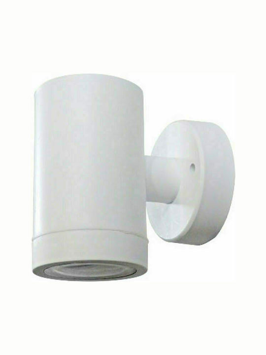 Heronia C-01 1L Wall-Mounted Outdoor Spot Light IP44 GU10 White