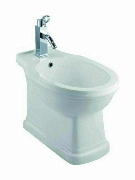 Huida Athina Bidet Boden 36x59cm Weiß