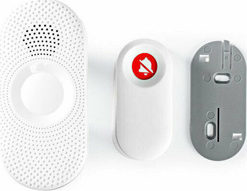 Nedis Wireless Doorbell with Built-in Do Not Disturb Function 80dB Gray