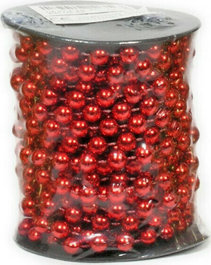 XMASfest Colored Pearl 7mmx5m Christmas Garland 500x1cm 1pc (Various Colors)