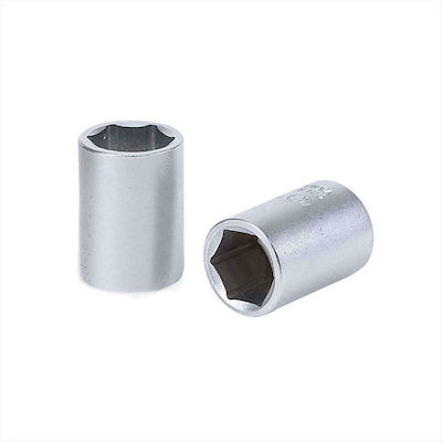 Haka Tools Socket Hex with Square Drive 1/2" Diameter 16mm