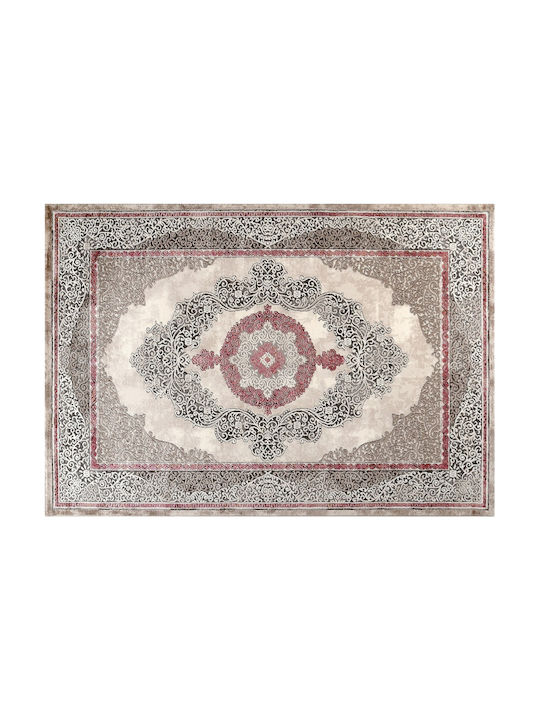 Tzikas Carpets Bedroom Rugs Set Elements Grey-pink 159-0-355-33116-955 2pcs