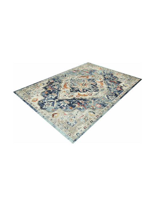 Tzikas Carpets Σετ Χαλιά Κρεβατοκάμαρας Salsa Μπλε 236-0-355-20045-035 3τμχ