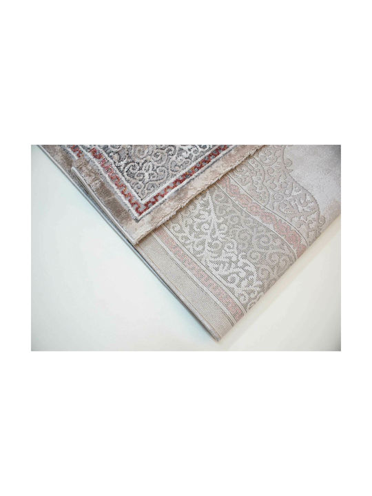 Tzikas Carpets Bedroom Rugs Set Elements Grey-pink 159-0-355-33116-955 2pcs