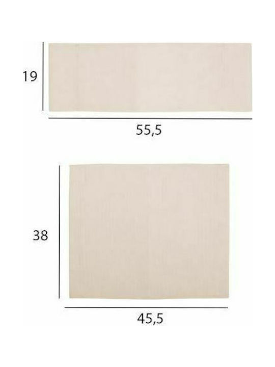HomeMarkt Πανί Καρέκλας Σκηνοθέτη Νάξος Εκρού 45.5x38εκ.