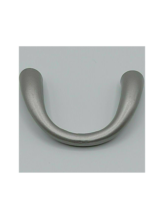 Italian furniture handle EUREKA 0477-032-10C1 color: CHROME-MAT Dimension 3,2cm