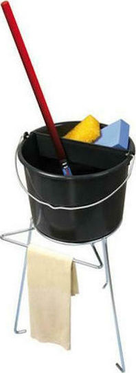 Lampa Mop Bucket Plastic Service Area Capacity 10lt Black