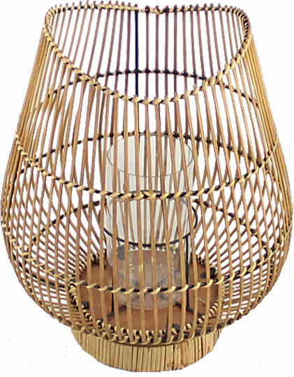 Art et Lumiere Φαναράκι Bamboo Επιτραπέζιο Καφέ 34x34x40εκ. Art et Lumiere Φαναράκι Bamboo Επιτραπέζιο Καφέ 34x34x40εκ.