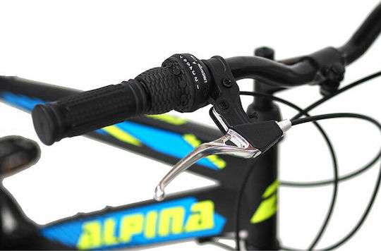 Alpina Alpha 26" 2021 Schwarz Mountainbike mit 21 Gängen