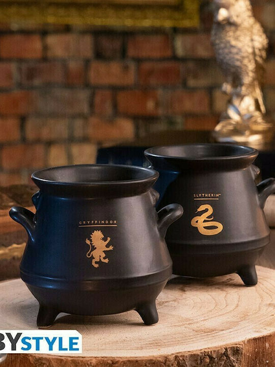 Abysse Σετ Τσαγιού με Κούπα Κεραμικό Μαύρη 1000ml 3τμχ