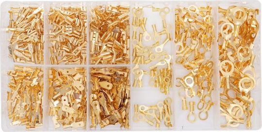 Kraft & Dele Ring Terminal Gold 450pcs KD-10493