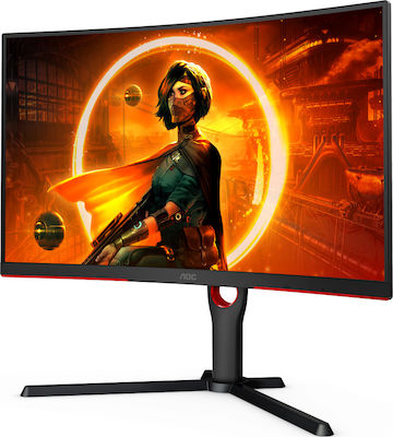AOC C27G3U/BK 27" FHD 1920x1080 VA Curved Gaming Monitor 165Hz