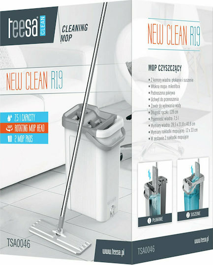 Teesa New Clean R19 Parkettmop TSA0046