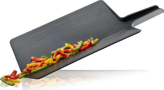 Gefu Rectangular Plastic Chopping Board Black 47x26cm