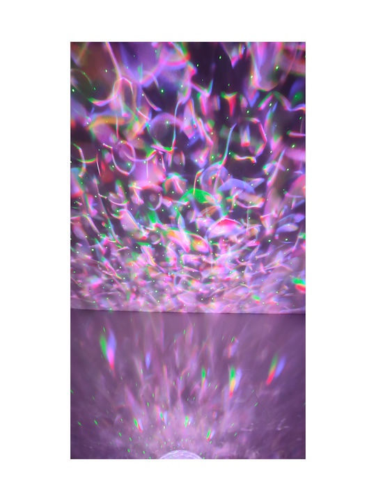 Παιδικό Φωτιστικό Projector Starry με Προβολή Σχεδίων Μαύρο