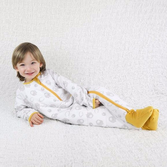 Owli Winter Schlafsack mit Füßen Sheep 2.7 Tog Yellow