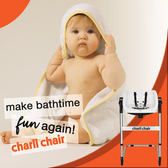 Charli Chair Baby Bath Seat White