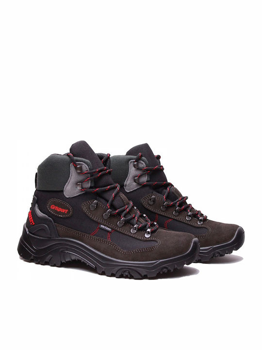 Grisport 10296 10296S19G Men's Hiking Boots Waterproof Brown Castori Grey