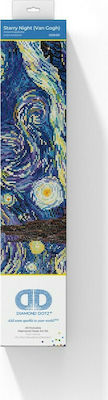 Diamond Dotz Pânză Diamond Painting Kit Pictură cu diamante - Noaptea Stelelor (Van Gogh) DD9.001