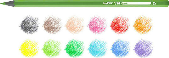 Carioca Tita Eco Family Colored Pencil Set Package of 1 packages