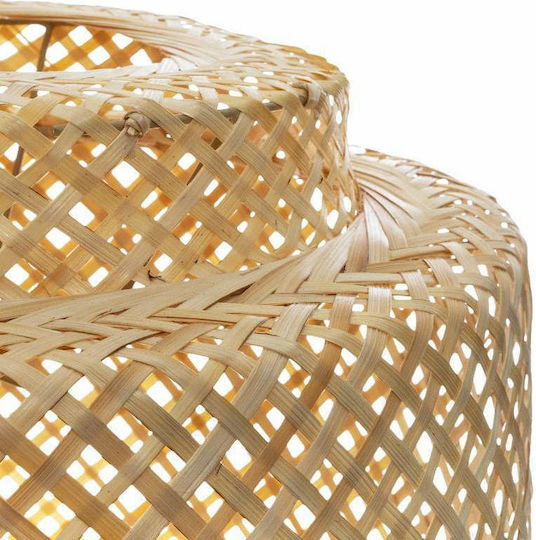 Atmosphera Liby Pendant Light Beige Boho Grid with Socket E27 40x38x38cm