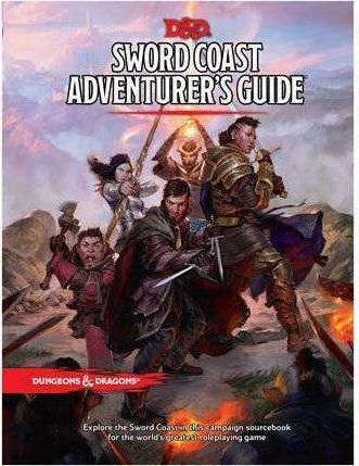 Wizards of the Coast Dungeons & Dragons Sword Coast Adventurer's Guide DD5 Ръководство WTCB24380