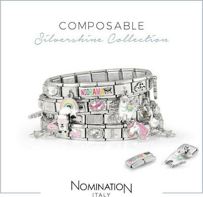 Nomination Composable Classic Metallisch Durchzieh-Motiv für Schmuck